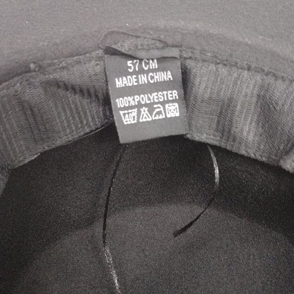 NWT Unisex Black Felt Hat - Picture 6 of 6